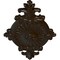 Ekena Millwork Quentin Ceiling Medallion, Hand-Painted Bronze, 23 1/2"W x 12 1/4"H x 1 1/2"P CM23RO1BZS - alternate 4